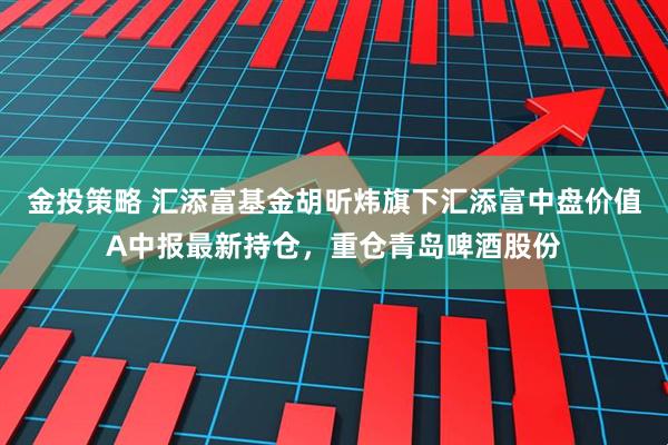 金投策略 汇添富基金胡昕炜旗下汇添富中盘价值A中报最新持仓，重仓青岛啤酒股份